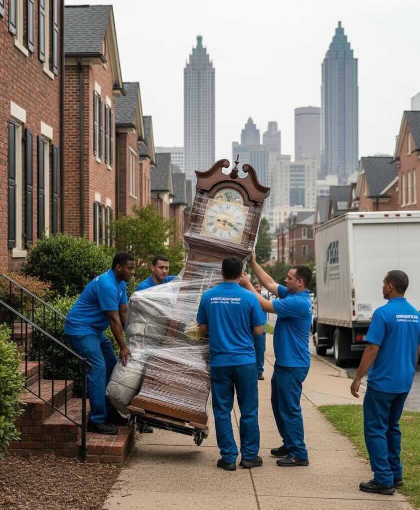 moving a grandfather clock in atlanta