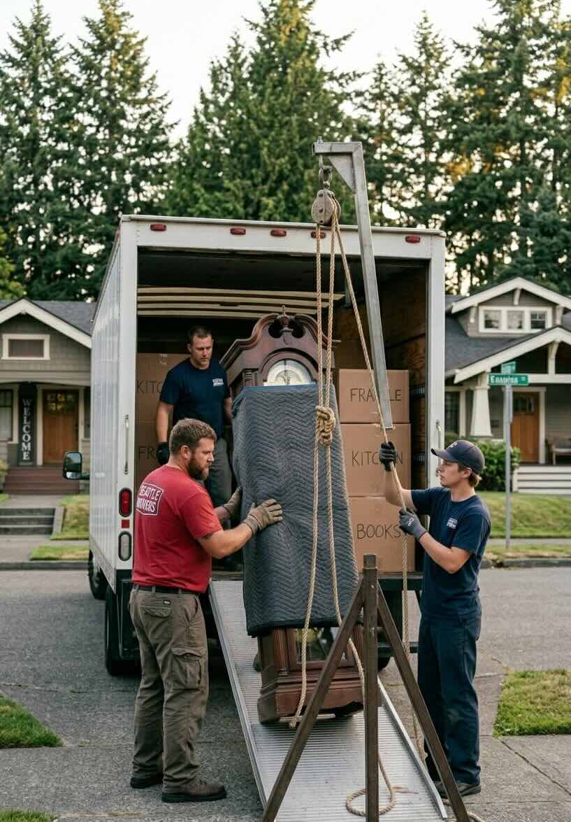 Grandfather clock moving Delaware long distance