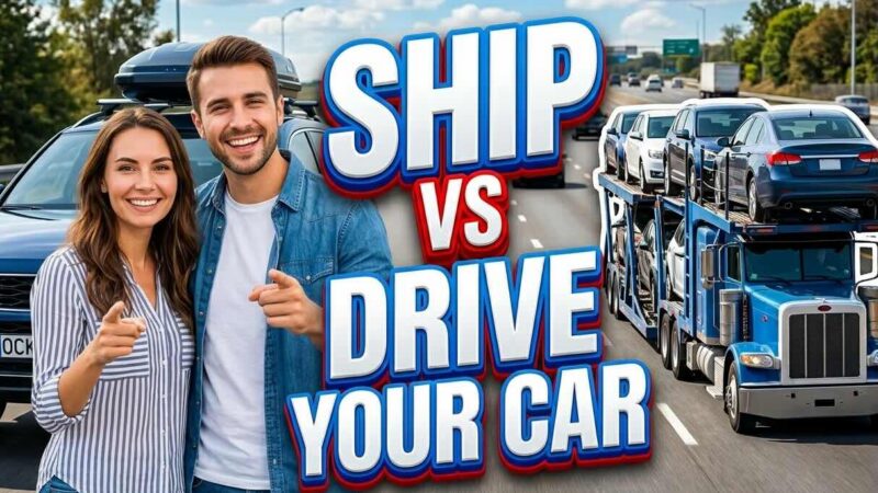 Should You Ship vs Drive Your Car When Moving