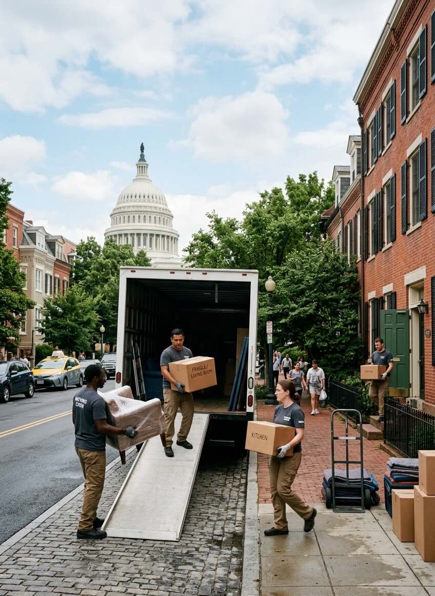Washington D.C. moving cost guide from Coastal Moving Services
